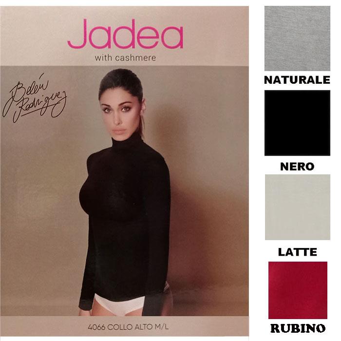 JADEA MAGLIA M/L COLLO ALTO ART.4066 NERO TG.L