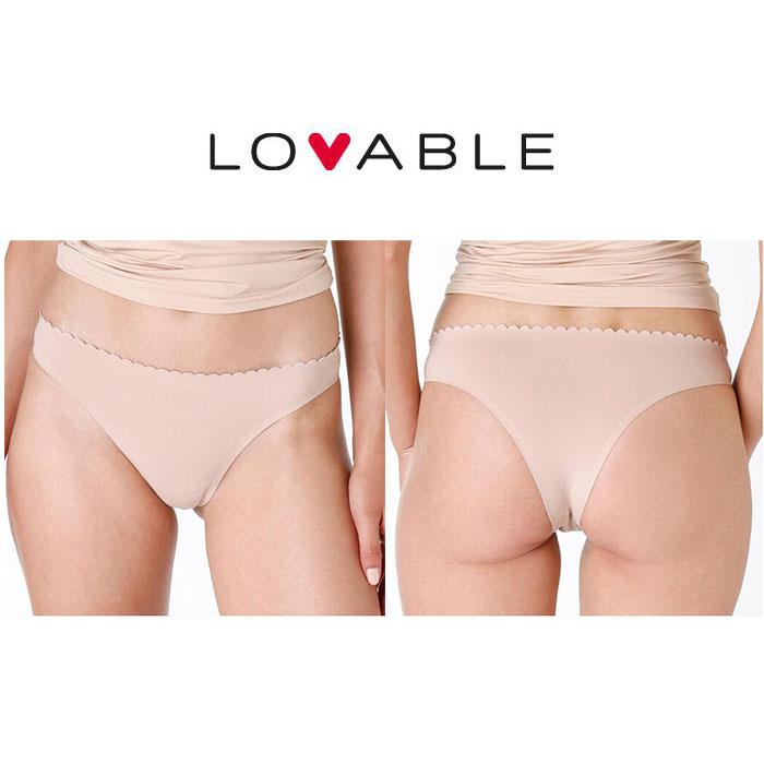 LOVABLE INVISIBLE SOFTNESS BRASILIANO L0DFR NUDO TG.4/5 CONF.3 PAIA