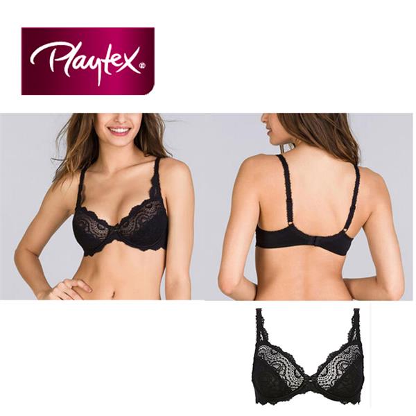 PLAYTEX FLOWER ELEG P5832 RF NERO 36D