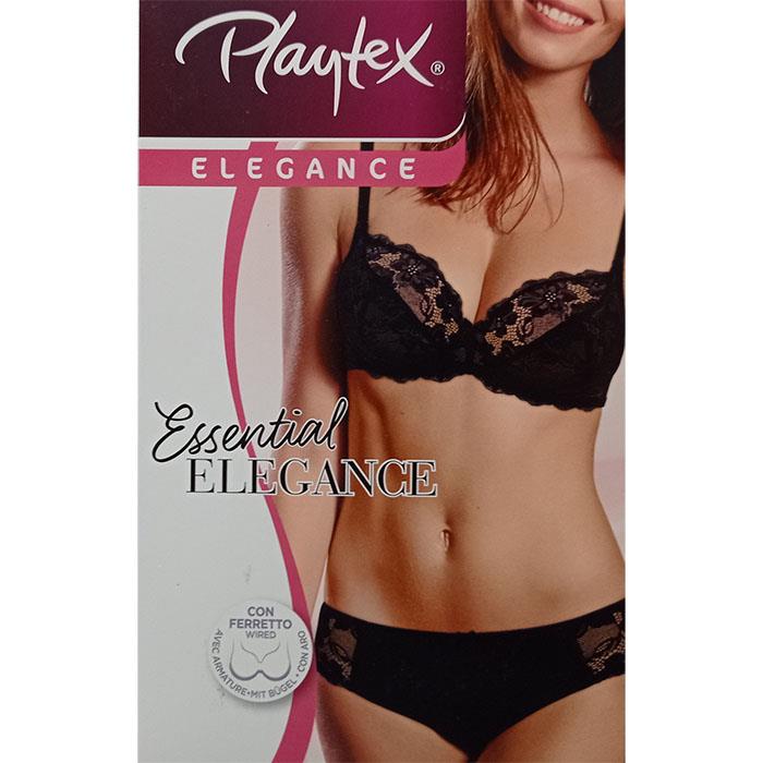 PLAYTEX ESSENTIAL ELEGANCE P08GD RF NERO 36D