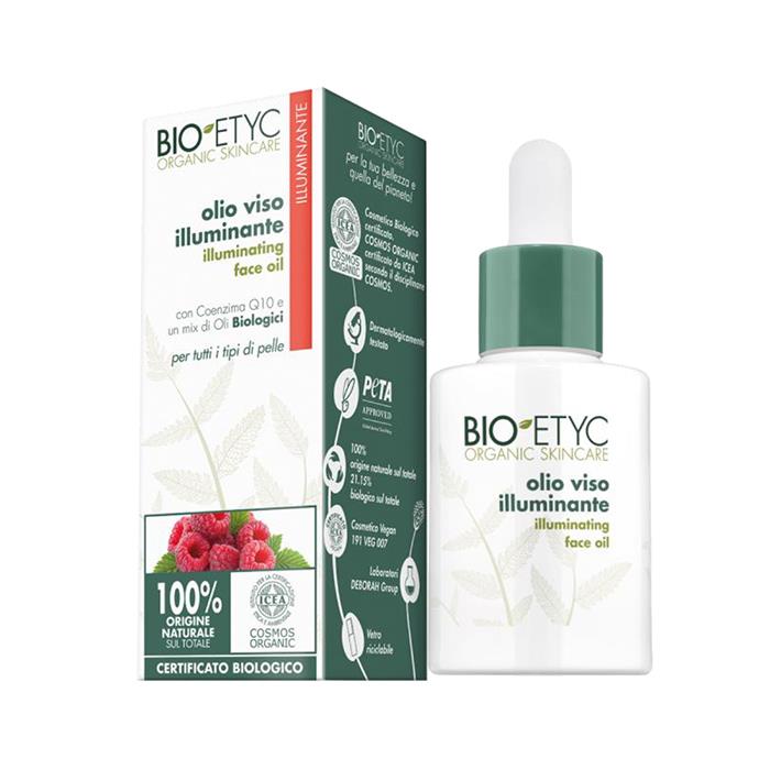 BIOETYC ORGANIC SKINCARE OLIO VISO ILLUMINANTE 30ML