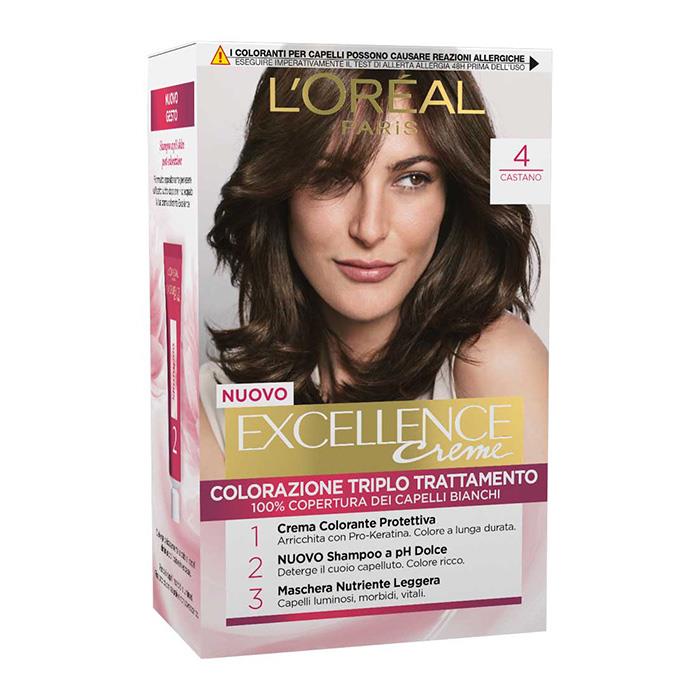 L'OREAL EXCELLENCE CREME 4 CASTANO