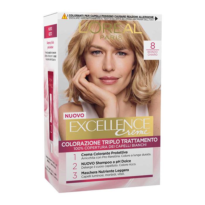 L'OREAL EXCELLENCE CREME 8 BIONDO CHIARO