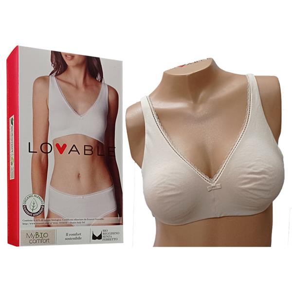 LOVABLE MY BIO COMFORT R L0BBI NUDO 34C