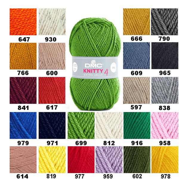 DMC KNITTY 4 100% ACRILICO 812