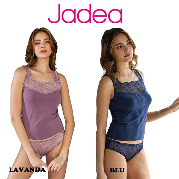 JADEA COORDINATO CANOTTA+SLIP ART.4679 BLU TG.S