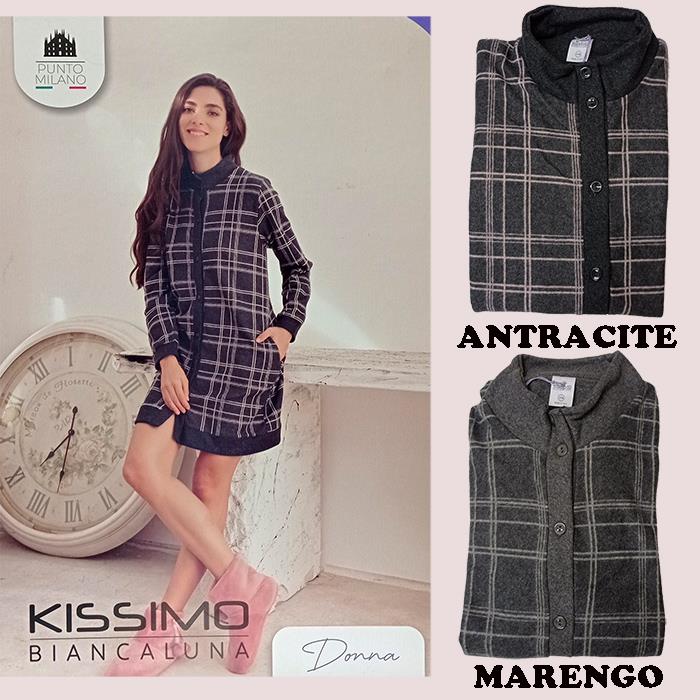 KISSIMO VESTAGLIA DONNA PUNTO MILANO  ART.24D25015 MARENGO TG.M