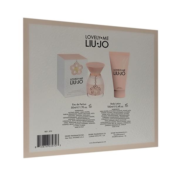 LIU JO LOVELY ME EDP 50ML + BODY LOTION 100ML COFANETTO