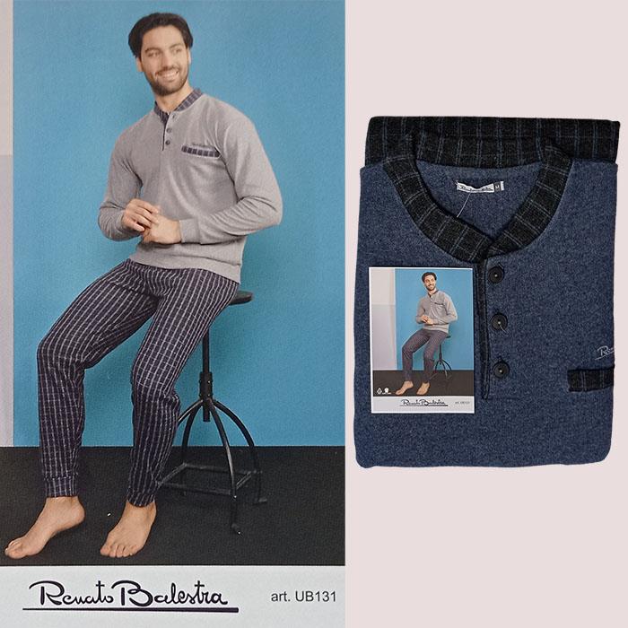 RENATO BALESTRA PIGIAMA UOMO PUNTO MILANO ART.UB131 JEANS TG.L