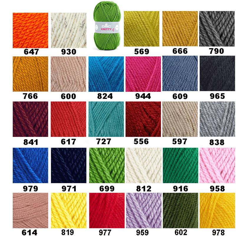 DMC KNITTY 4 100% ACRILICO 556