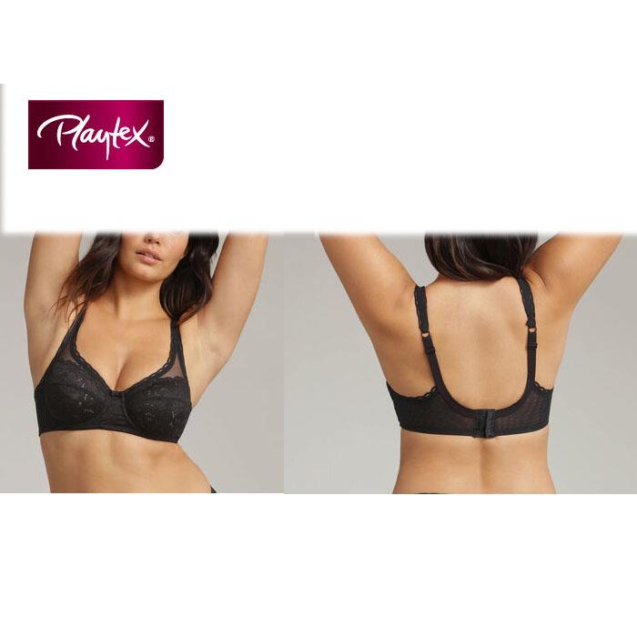 PLAYTEX CRISS CROSS P0BVT RF NERO 34C/75C