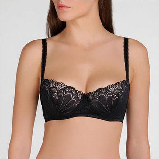 WONDERBRA REFINED GLAMOUR W031O RF NERO 36B