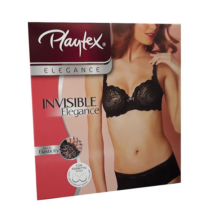 PLAYTEX INVISIBLE ELEGANCE P00HJ RF NERO 34D