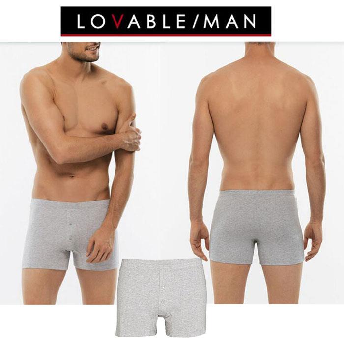 LOVABLE MAN PURE COTTON L05XM BOXER NERO TG.7