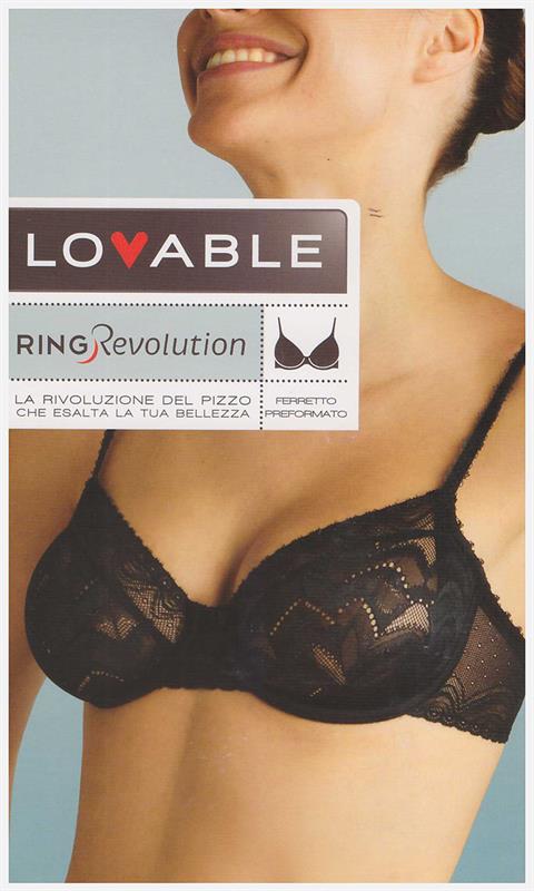 LOVABLE RING L01RU RF NERO 40D