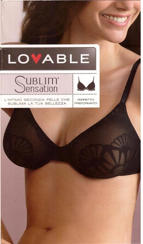 LOVABLE SUBLIM'SENSATION L027I RF NERO 38B