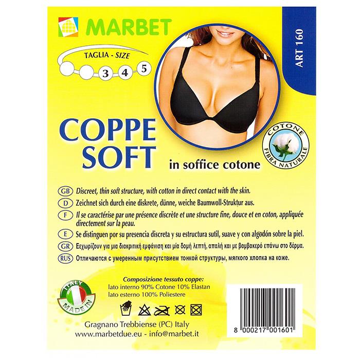 MARBET COPPE SOFT ART.160 NERO TG.3