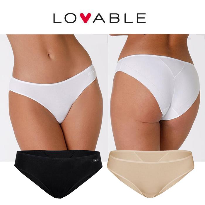 LOVABLE INVISIBLE COTTON 10127 S NERO TG.4/L