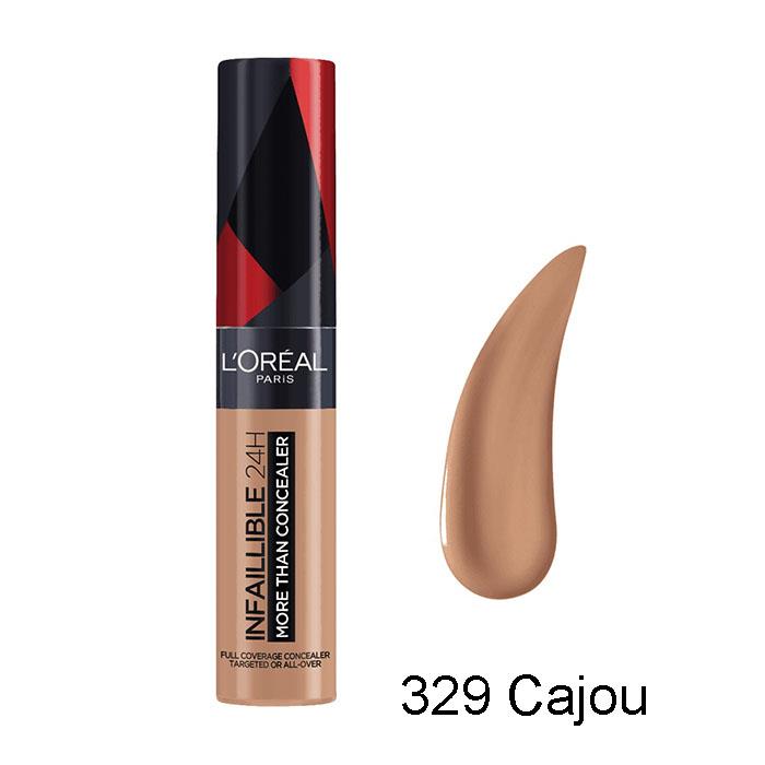 L'OREAL CORRETTORE INFAILLIBLE 24H MORE THAN 329 Cajou