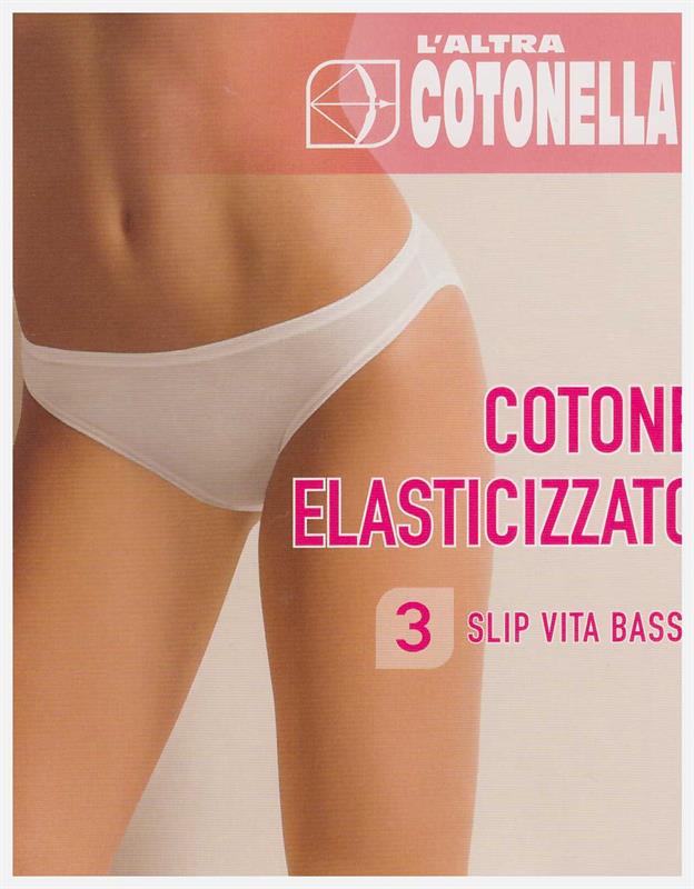 COTONELLA SLIP MINI 3165 BIANCO TG.5/XL CONF.3 PAIA