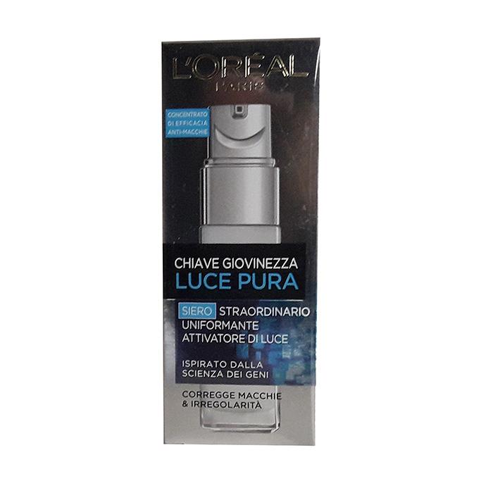 L'OREAL CHIAVE GIOVINEZZA LUCE PURA SIERO 30ML