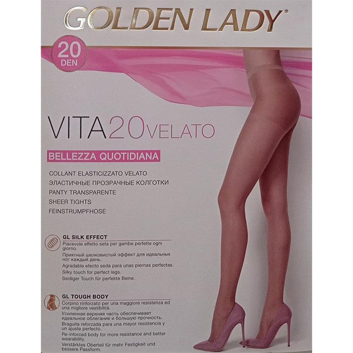 GOLDEN LADY VITA 20 NERO TG.3