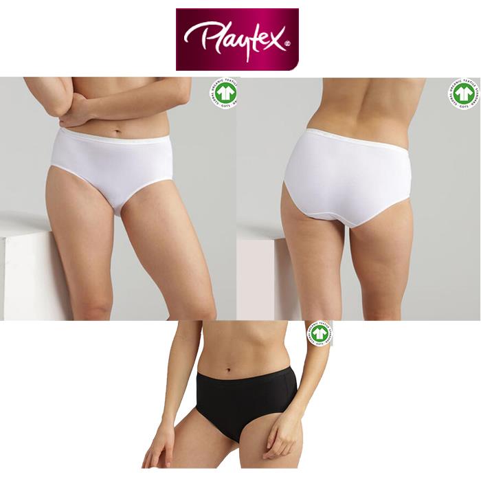 PLAYTEX GOTS BIO COTTON S MIDI P0AZK BIANCO TG.3/M CONF.BI-PACK